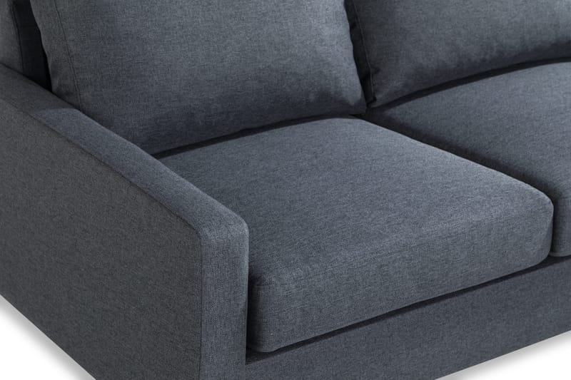 Peppe 3-personers Stofsofa - Mørkegrå - Møbler - Sofaer - 3 personers sofa