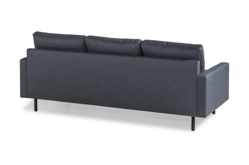 Peppe 3-personers Stofsofa - Mørkegrå - Møbler - Sofaer - 3 personers sofa
