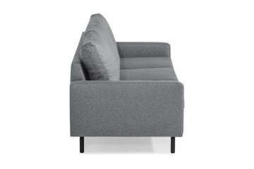 Peppe 3-personers Stofsofa - Lysegrå - Møbler - Sofaer - 3 personers sofa