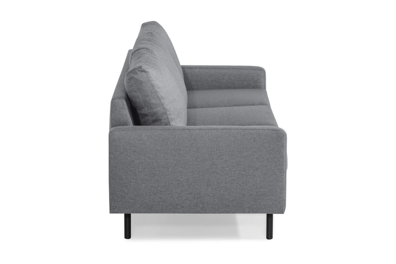 Peppe 3-personers Stofsofa - Lysegrå - Møbler - Sofaer - 3 personers sofa