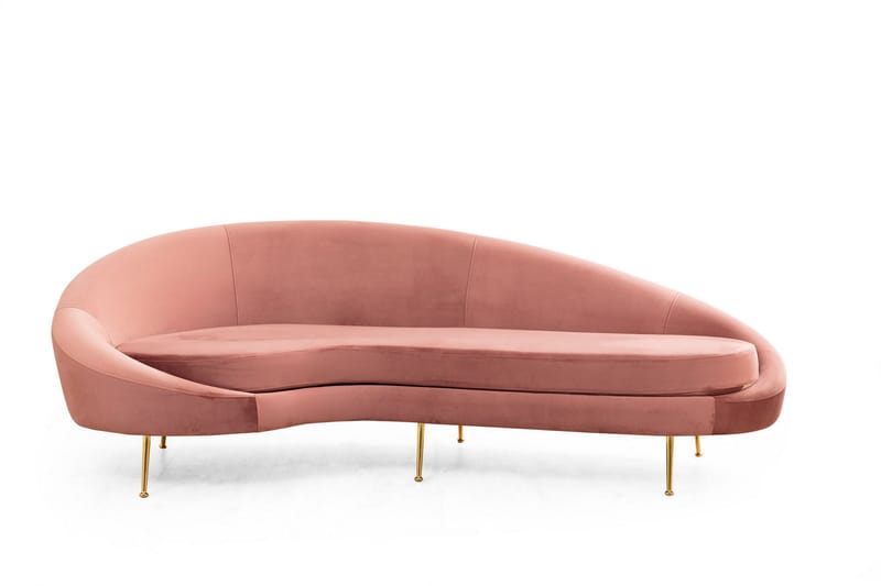 Revelstoke Sofa 3-personers - Rosa - Møbler - Sofaer - 3 personers sofa