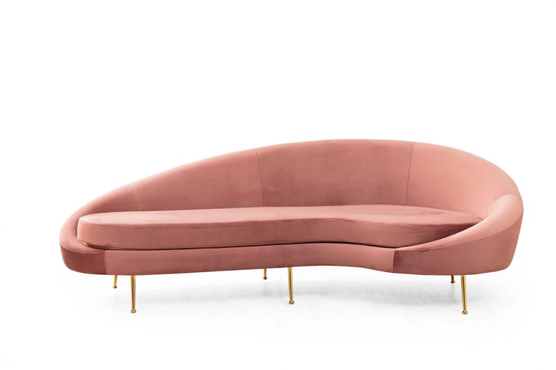 Revelstoke Sofa 3-personers - Rosa - Møbler - Sofaer - 3 personers sofa