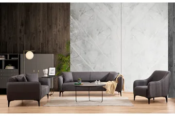 Rossland Sofa 3-personers - Mørkegrå - Møbler - Sofaer - Sovesofaer - 3 personers sovesofa
