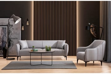 Rossland Sofa 3-personers - Grå - Møbler - Sofaer - Sovesofaer - 3 personers sovesofa