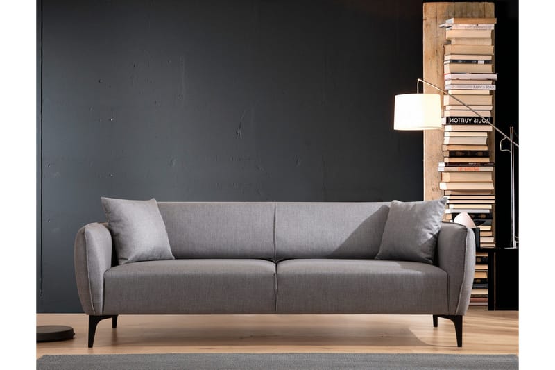 Rossland Sofa 3-personers - Grå - Møbler - Sofaer - 3 personers sofa
