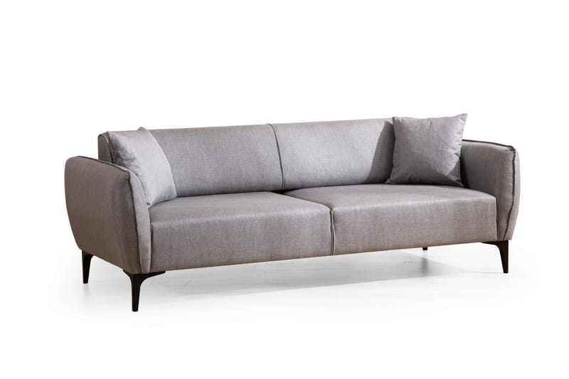 Rossland Sofa 3-personers - Grå - Møbler - Sofaer - 3 personers sofa