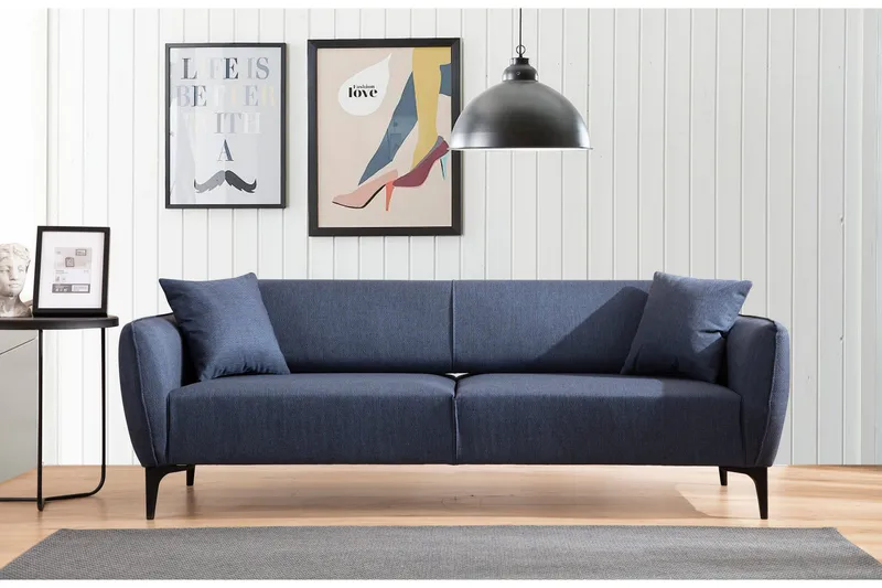 Rossland Sofa 3-personers, Blå