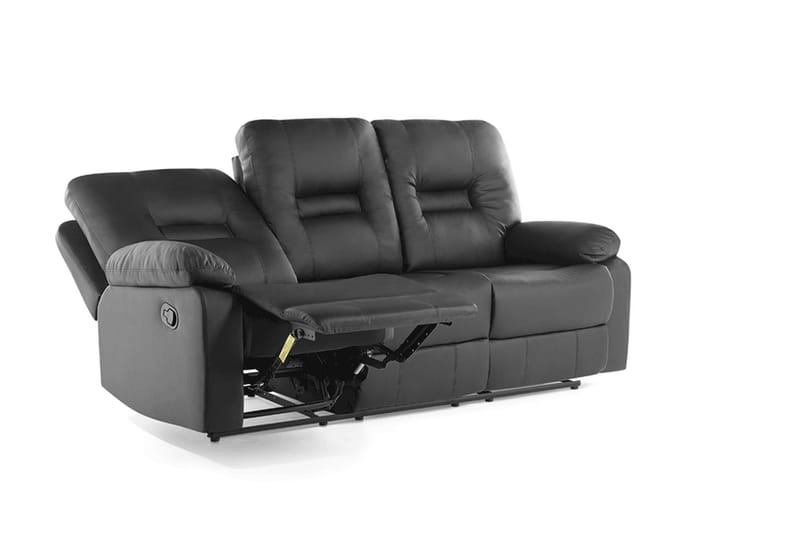 Rovik sofa 3-personers - Sort - Møbler - Sofaer - 3 personers sofa