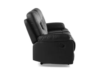 Rovik sofa 3-personers - Sort - Møbler - Sofaer - 3 personers sofa