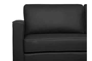 Saval Sofa 3 sæder - Sort - Møbler - Sofaer - 3 personers sofa