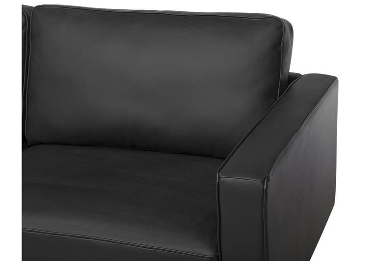 Saval Sofa 3 sæder - Sort - Møbler - Sofaer - 3 personers sofa