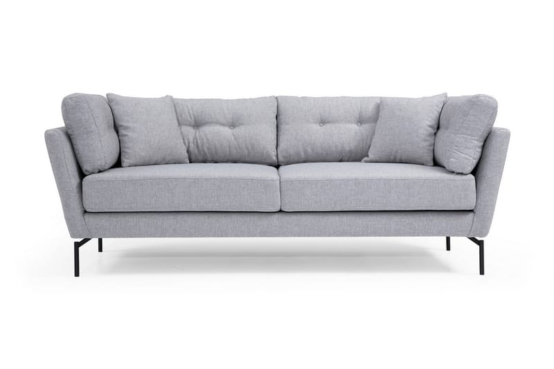 Schirra 3-Pers. Sofa - Grå - 3 personers sofa