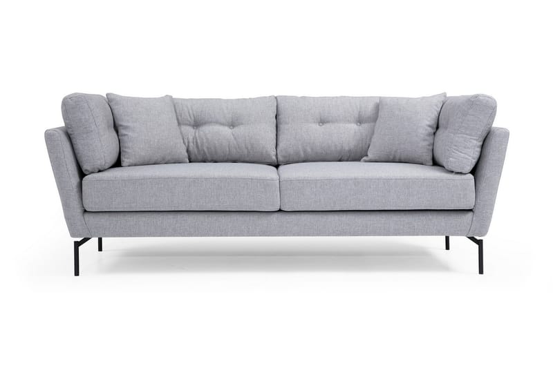 Schirra 3-Pers. Sofa, Grå