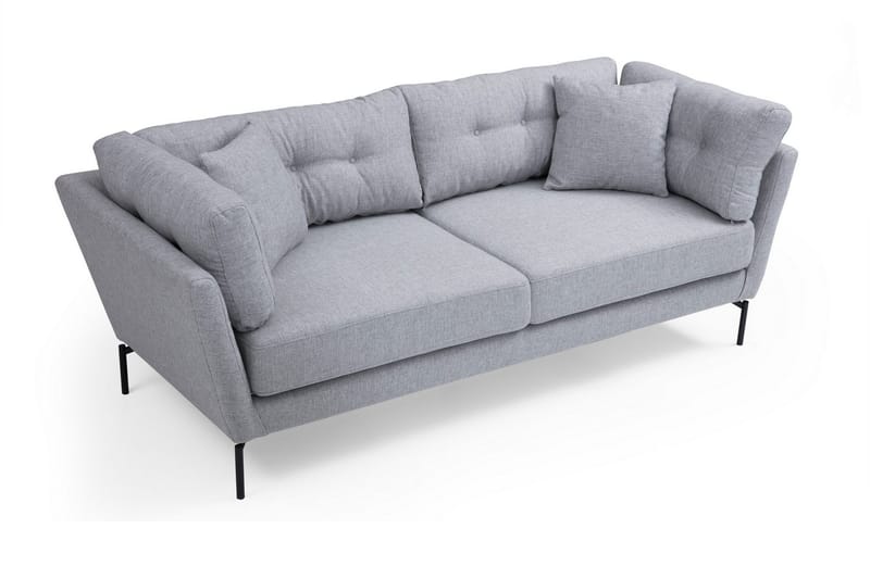 Schirra 3-Pers. Sofa - Grå - Møbler - Sofaer - 3 personers sofa