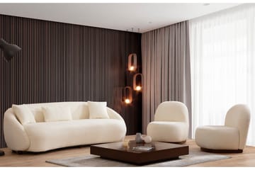 Scone Sofa 3-personers - Beige|Bouclé - Møbler - Sofaer - 3 personers sofa