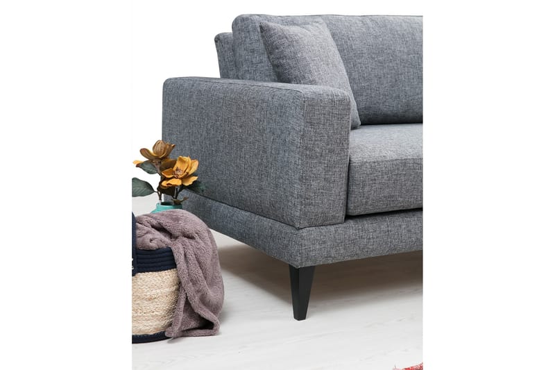 Selder 3-Pers. Sofa - Grå - Møbler - Sofaer - 3 personers sofa