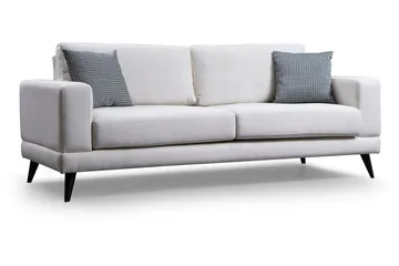 Selder 3-personers Sofa - Beige/Sort - Møbler - Sofaer - Sovesofaer - 3 personers sovesofa