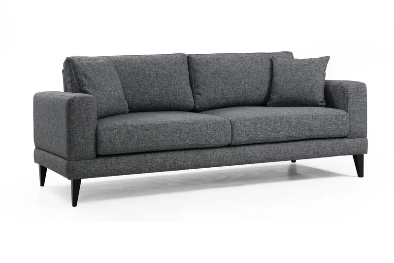 Selder 3-Pers. Sofa - Grå - Møbler - Sofaer - 3 personers sofa