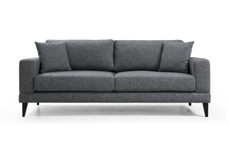 Selder Udtrækkelig Dyb Sovesofa i Stof, Grå