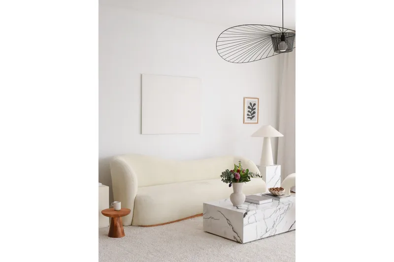 Slon Sofa 3-pers, Hvid