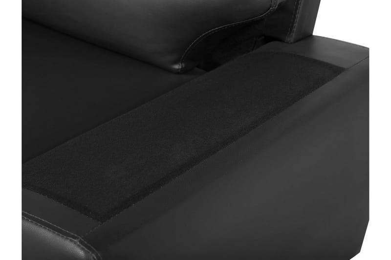 Sofa Sofa 3 sæder - Sort - Møbler - Sofaer - 3 personers sofa