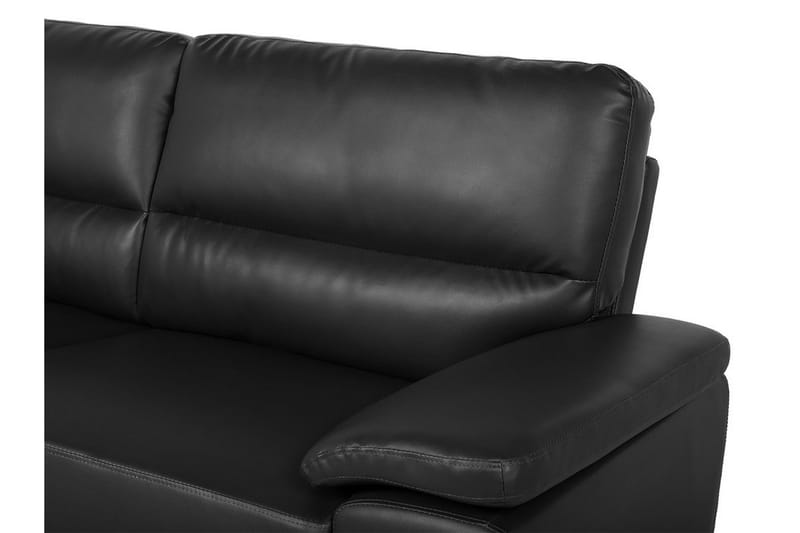 Sofa Sofa 3 sæder - Sort - Møbler - Sofaer - 3 personers sofa