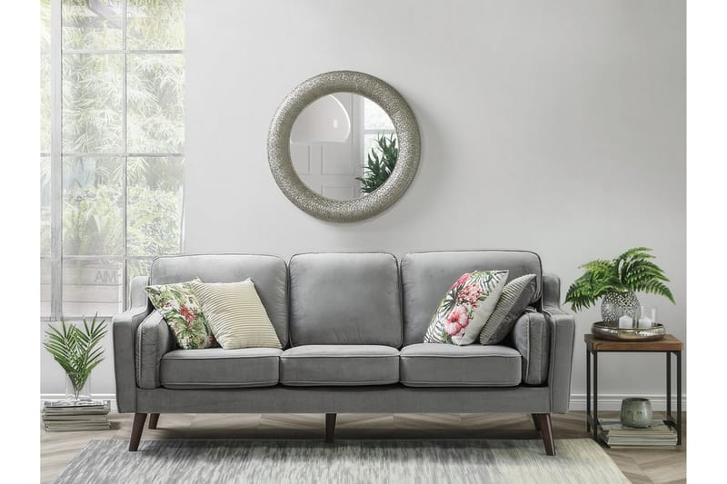 Sofa Sofa 3-pers - Grå - Møbler - Sofaer - 3 personers sofa