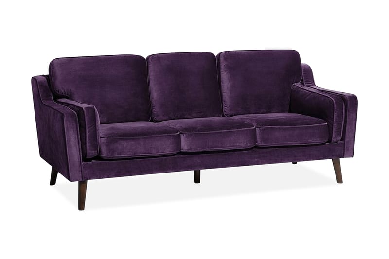 Sofa Sofa 3-pers - Lilla - 3 personers sofa