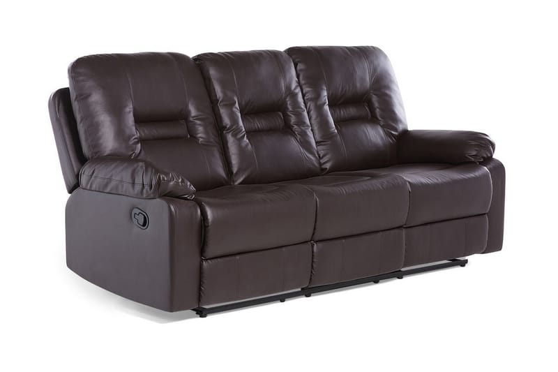 Sofasofa 3 sæder - Brun - Møbler - Sofaer - 3 personers sofa