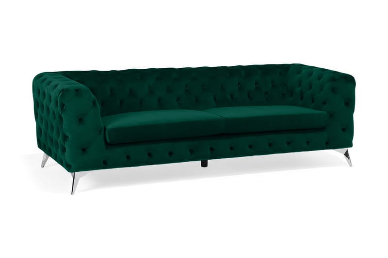 Sotra Sofa 2-4 pers. - Grøn - 3 personers sofa