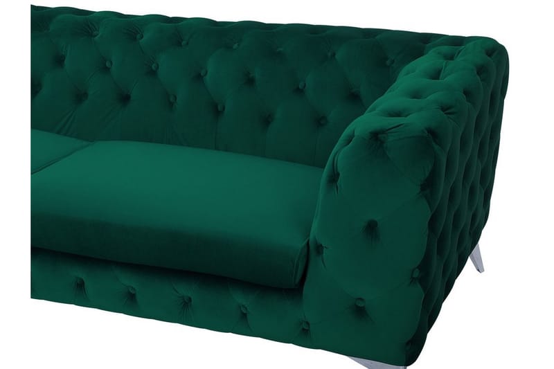 Sotra Sofa 2-4 pers. - Grøn - 3 personers sofa