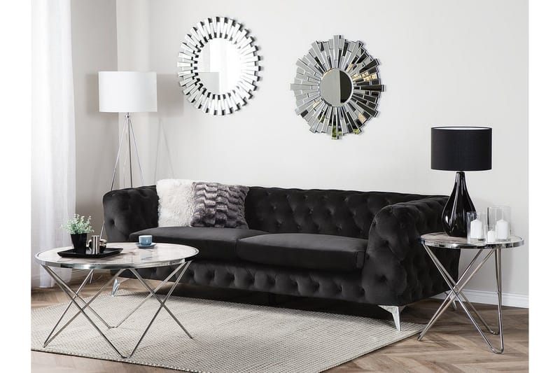 Sotra Sofa 2-4 pers. - Sort - Møbler - Sofaer - 3 personers sofa