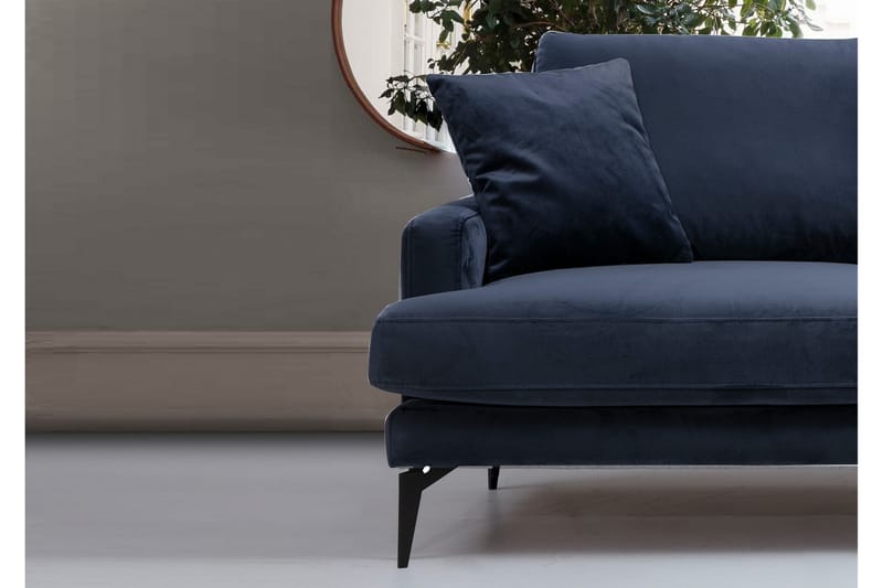 Sowka 3-Pers. Sofa - Blå - Møbler - Sofaer - 3 personers sofa