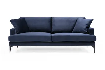 Sowka 3-Pers. Sofa - Blå - Møbler - Sofaer - 3 personers sofa