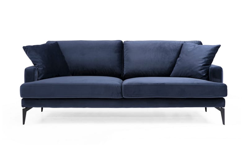 Sowka 3-Pers. Sofa, Blå