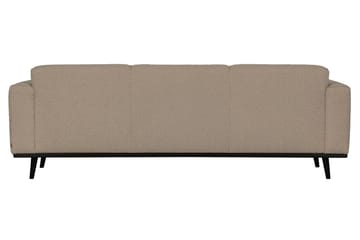 Statement 3-personers Sofa i Bouclé - Beige - Møbler - Sofaer - 3 personers sofa