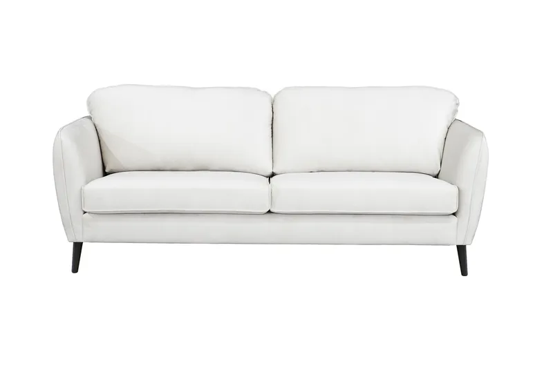 Sundheim 3-pers. Sofa, Hvide træben