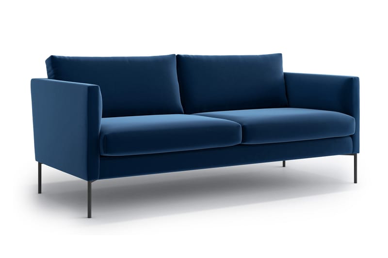 Sveah 3-seter sofa - Blå - 3 personers sofa