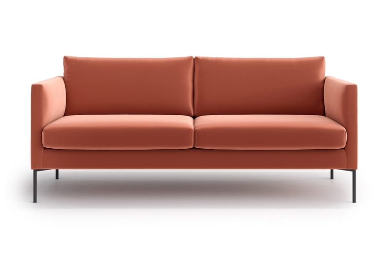 Sveah 3-seter sofa - Lyserød - 3 personers sofa