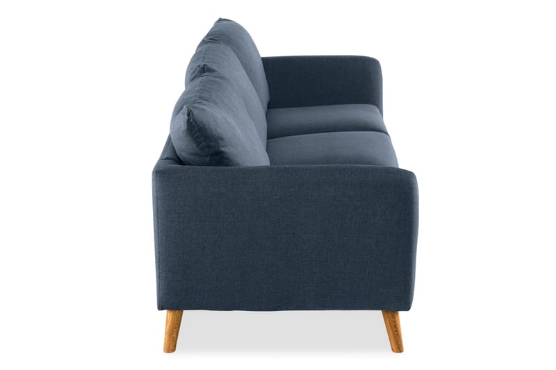 Trend 3-personers Stofsofa - Blå - Møbler - Sofaer - 3 personers sofa