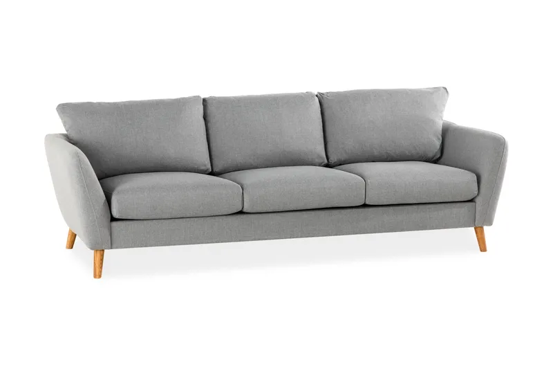 Trend 3-personers Stofsofa - Grå - Møbler - Sofaer - 3 personers sofa