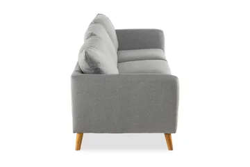 Trend 3-personers Stofsofa - Grå - Møbler - Sofaer - 3 personers sofa