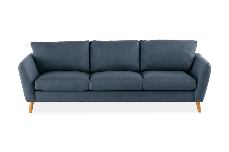 Trend 3-personers Stofsofa, Blå