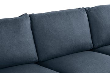 Trend 3-personers Stofsofa - Blå - Møbler - Sofaer - 3 personers sofa