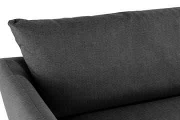Trend 3-personers Stofsofa - Sort - Møbler - Sofaer - 3 personers sofa