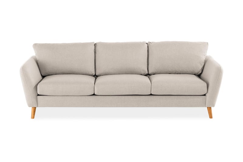 Trend 3-personers Stofsofa, Beige