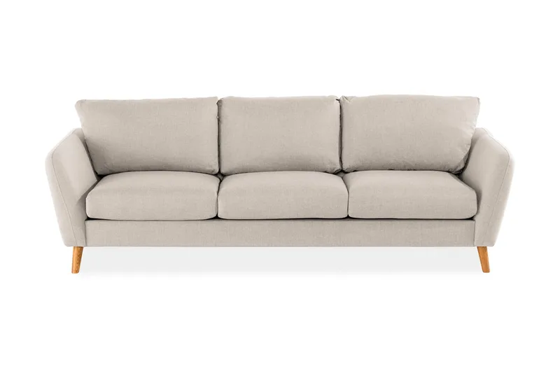 Trend 3-personers Stofsofa, Beige