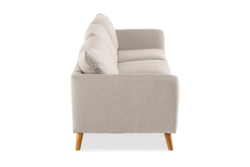 Trend 3-personers Stofsofa - Beige - Møbler - Sofaer - 3 personers sofa