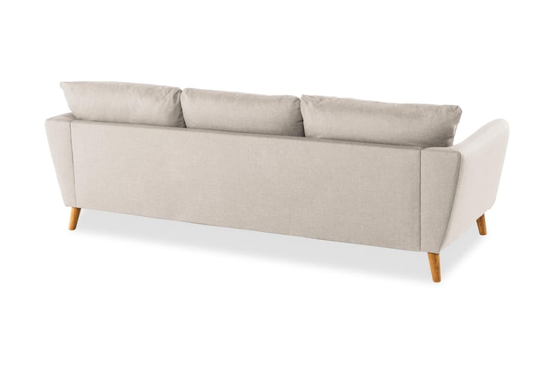 Trend 3-personers Stofsofa - Beige - Møbler - Sofaer - 3 personers sofa