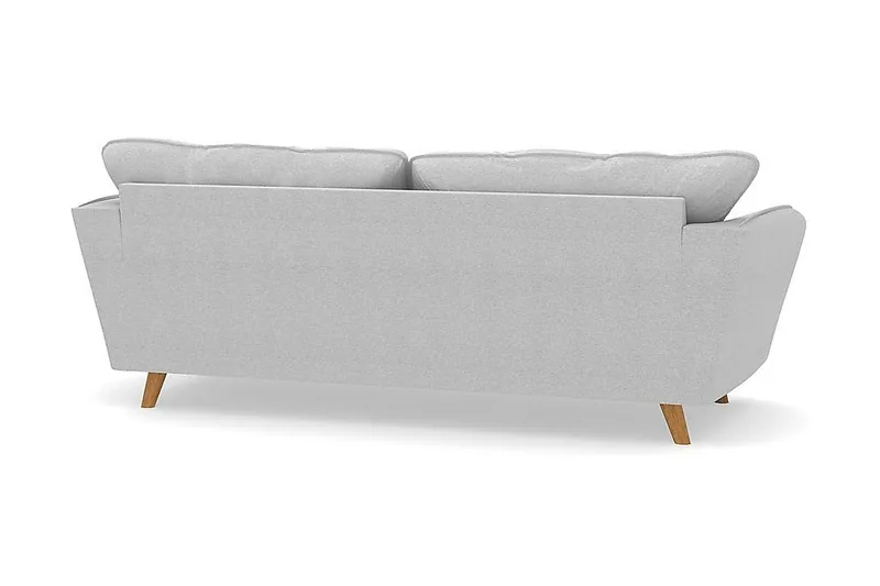 Trend Lyx 3-personers Stofsofa - Lysegrå - Møbler - Sofaer - 3 personers sofa